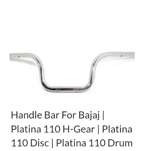 Ss Handle Bar For Bajaj - Color: Various Available