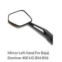 Left Hand Mirror For Bajaj Dominar 400 - Color: Various Available