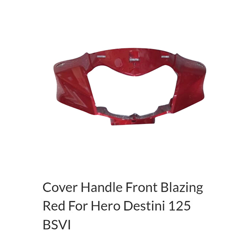 Red Handle Front Blazing Cover For Hero Destini 125 BSVI