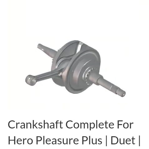 Crankshaft Complete Set For Hero Pleasure Plus
