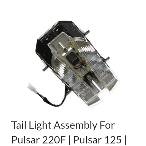 Tail Light Assembly For Pulsar 220F