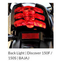 Back Light For Discover 150f - Car Make: Two Wheelers