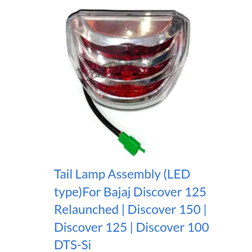 LED Type Tail Lamp Assembly For Bajaj Discover 125