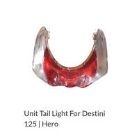 Hero Tail Light Cover For Destini 125 - Body Material: Plastic / Glass