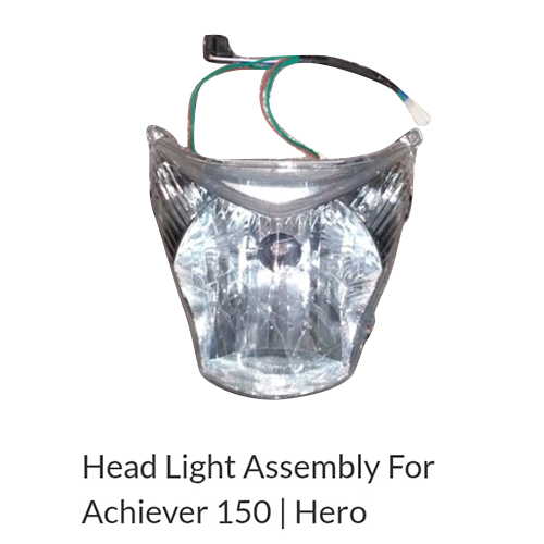 Head Light Assembly For Achiever 150