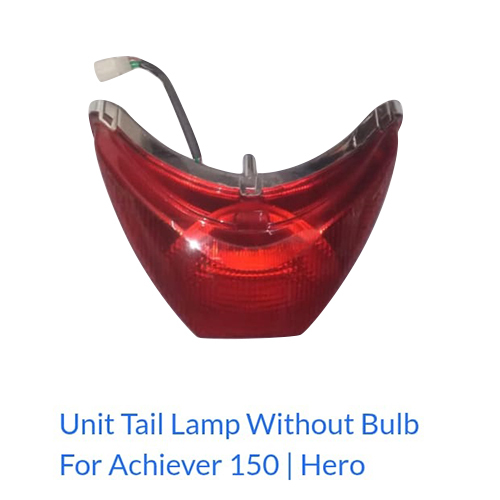 Tail Lamp Without Bulb For Achiever 150