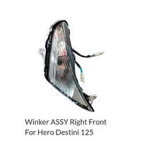 Right Front Winker Assembly For Hero Destini 125 - Body Material: Plastic / Glass