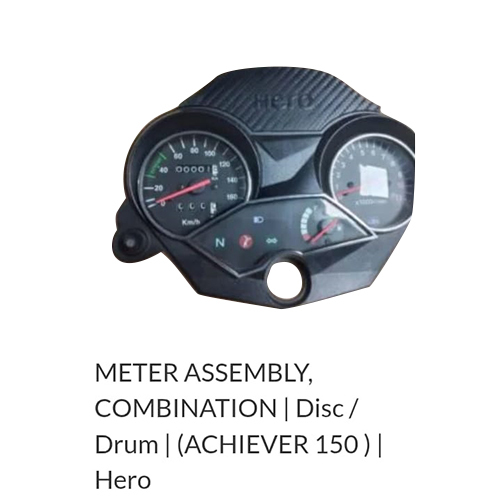 Achiever 150 Meter Assembly Combination
