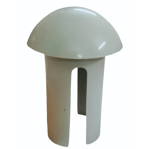 Mushroom Shape Bamboo Cap - Color: Gray