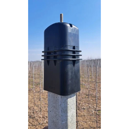 Trellis Pole Cap - Color: Black
