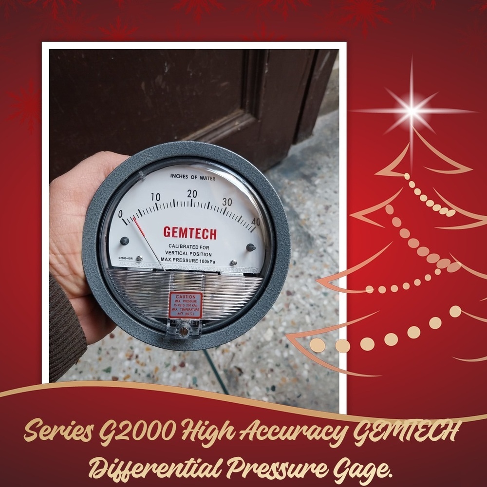 GEMTECH Differential Pressure Gauge Supplier From Nakur Uttar Pradesh
