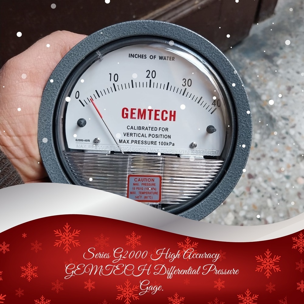 GEMTECH Differential Pressure Gauge Supplier From Nanded Maharashtra