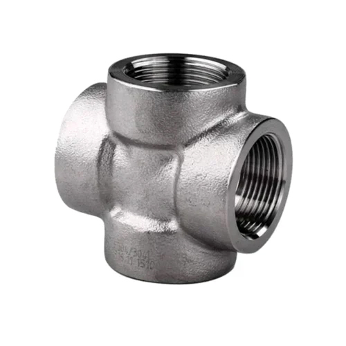 Stainless Steel Forged Cross - Color: Silver