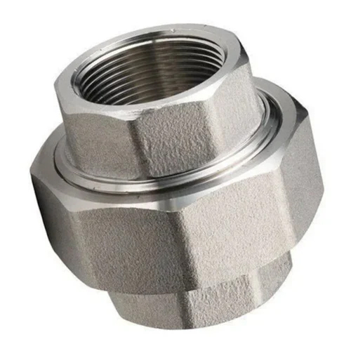 Stainless Steel Union - Color: Silver