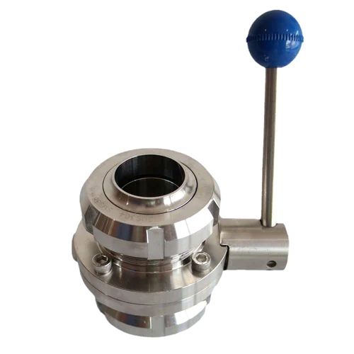 2 Inch Stainless Steel Ball Valve - Color: Silver