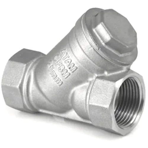 Industrial Y Type Strainer - Color: Silver