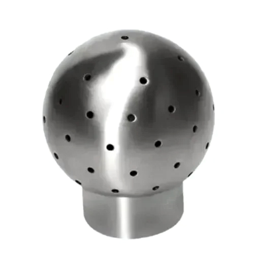 Steel Welded Spray Ball - Color: Silver