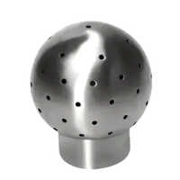 Steel Welded Spray Ball - Color: Silver
