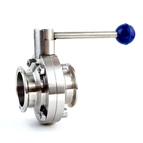 Stainless Steel Tc Butterfly Valve - Port Size: 1Mm-50Mm