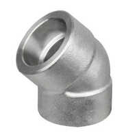 Stainless Steel Sw Pipe Elbow - Color: Silver