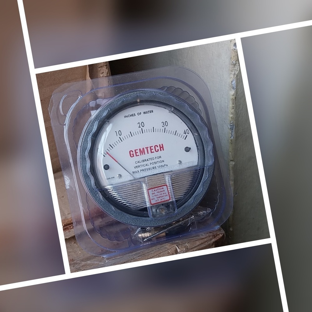 GEMTECH Differential Pressure Gauge Wholesaler From Mansa Punjab