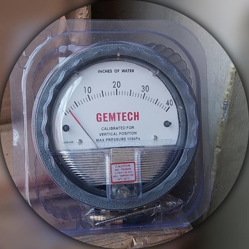 GEMTECH Differential Pressure Gauge Wholesaler From Mansa Punjab