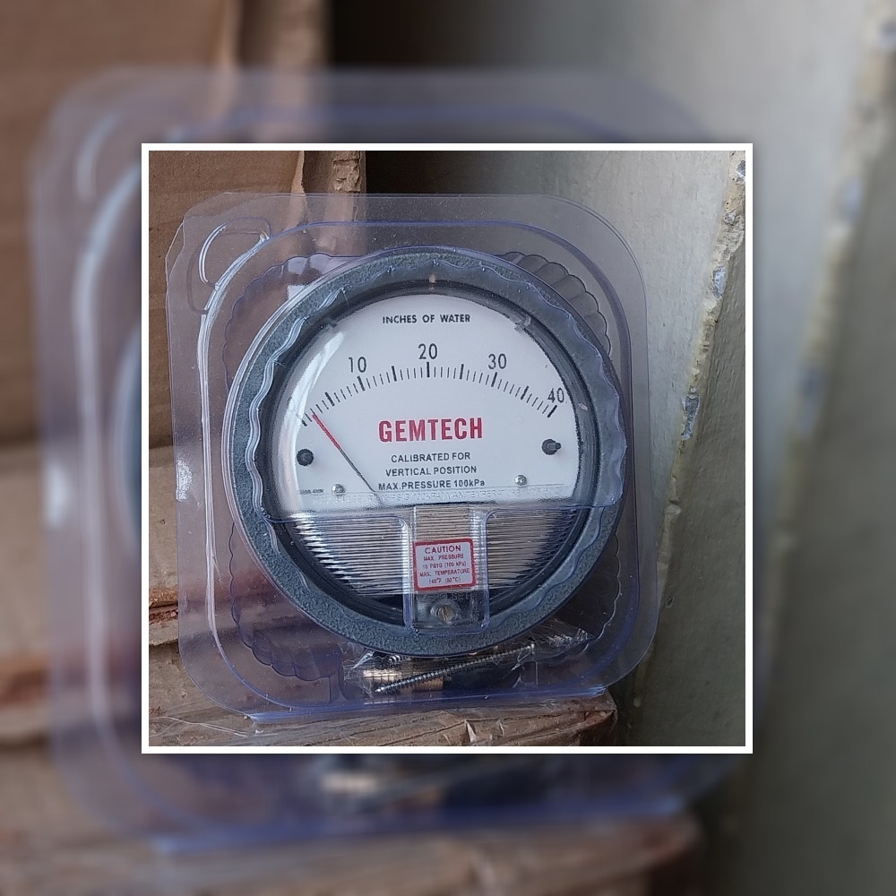 GEMTECH Differential Pressure Gauge Wholesaler From Mansa Punjab
