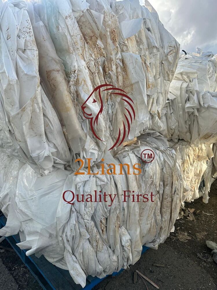 LLDPE Film on bales White scrap