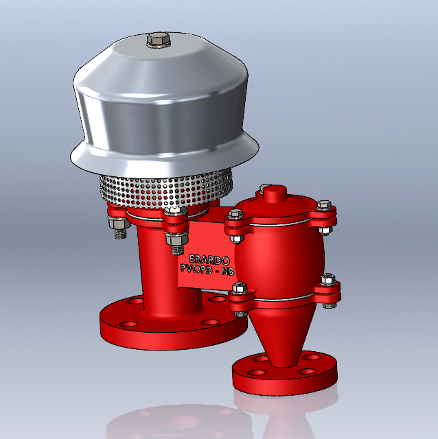 नाइट्रोजन ब्लांकिंग के साथ ब्रीदर वाल्व