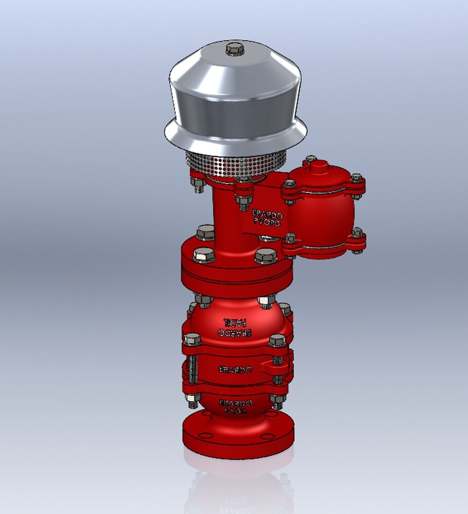 Breather Valve with Flame Arrrester