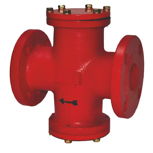F0107 Wcb Cs Body Ball Valve - Color: Red