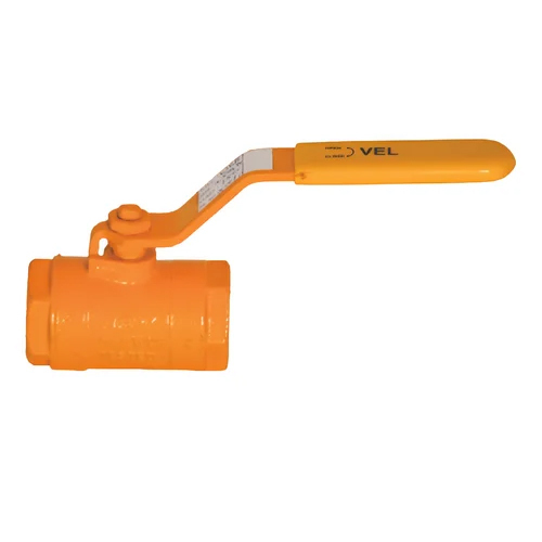 Full Bore Screwed Ball Valve - Finish: Polished