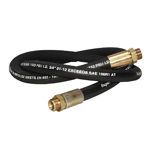 High Pressure Hose - Color: Black