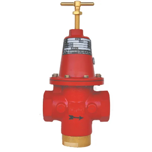 Pressure Safety Relief Valve - Color: Red