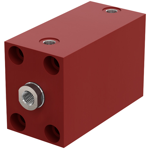 M6 Double Acting Hydraulic Cylinder - Body Material: Steel