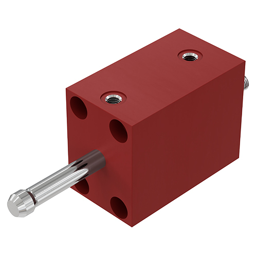 M6 Double Acting Hydraulic Cylinder - Body Material: Steel
