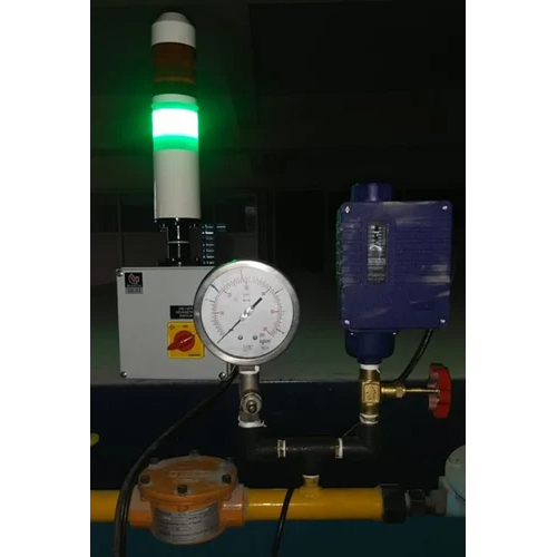 Low Pressure Gas Alarm System - Color: Green