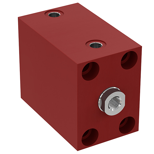 M6 Double Acting Hydraulic Cylinder - Body Material: Steel