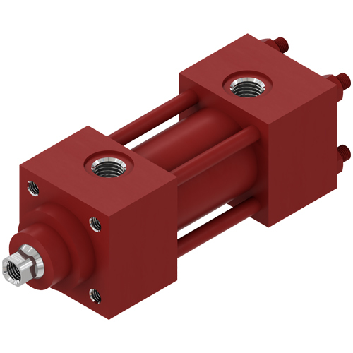 Mx5 Double Acting Hydraulic Cylinder - Body Material: Steel