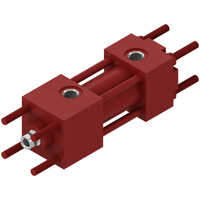 Hydraulic Tie Rod Cylinder A   H160 Series Mx1 - Body Material: Steel