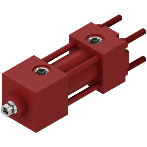 Mx2 Double Acting Hydraulic Cylinder - Body Material: Steel