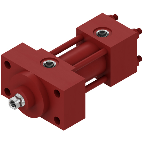 Me5 Double Acting Hydraulic Cylinder - Body Material: Steel