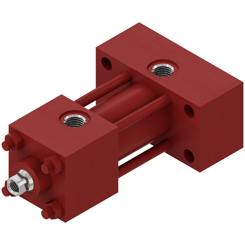 Me6 Double Acting Hydraulic Cylinder - Body Material: Steel