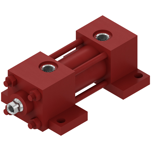 Ms2 Double Acting Hydraulic Cylinder - Body Material: Steel