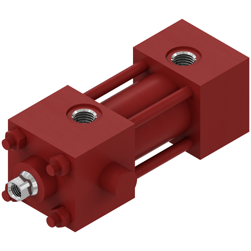 Mt1 Double Acting Hydraulic Cylinder - Body Material: Steel