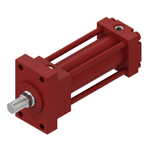 Pl Double Acting Hydraulic Cylinder - Body Material: Steel