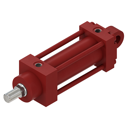 Ar Double Acting Hydraulic Cylinder - Body Material: Steel
