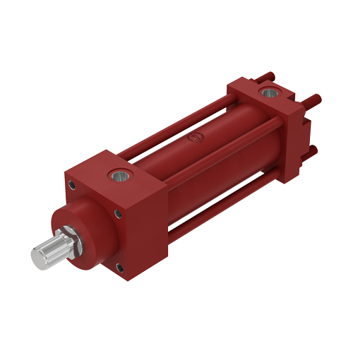 Vt Series Double Acting Hydraulic Cylinder - Body Material: Steel