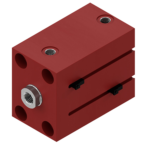 M6 Double Acting Hydraulic Cylinder - Body Material: Steel