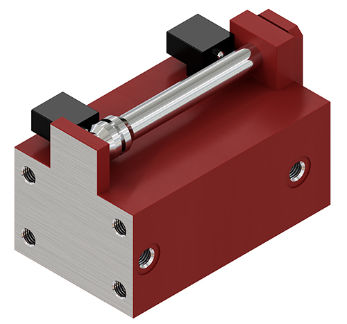 M10 Double Acting Hydraulic Cylinder - Body Material: Steel